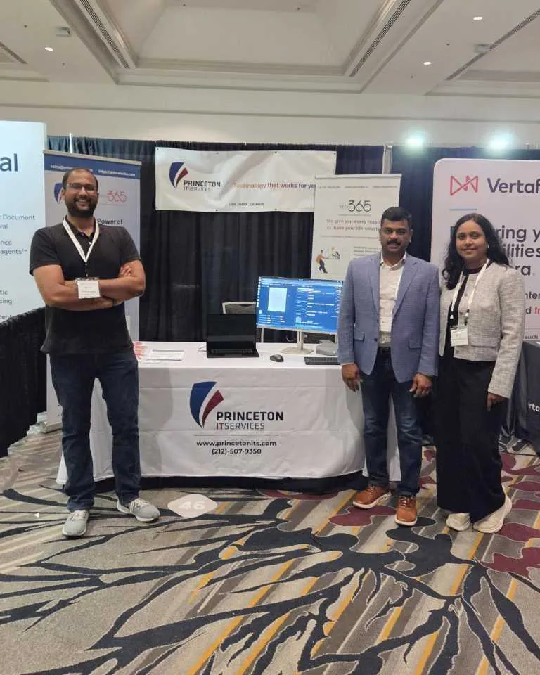 Team Princeton IT At event brokertech